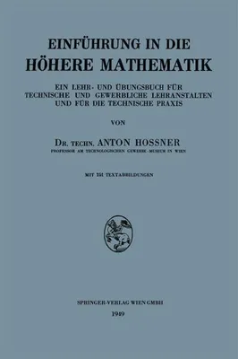 Immagine prodotto di Einführung in die Höhere Mathematik