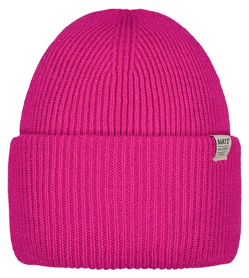 Imagen del producto de BARTS Haveno: Gorro de lana rosa con solapa