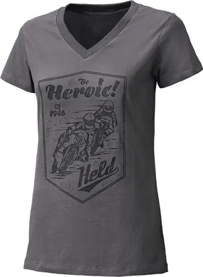 Produktbild von Held Be Heroic Damen T-Shirt, grau, L
