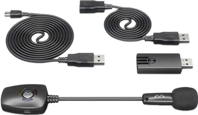 Produktbild von Antlion Audio ModMic Wireless, Mikrofon für Spielkonsole, 16 Bit, 48 kHz, Unidirektionales/omnidirektionales/bidirektionales Mikrofon, Kabellos, Bluetooth