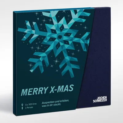 Produktbild von Jochen Schweizer Geschenkbox Zu Weihnachten; Erlebnis verschenken oder selbst erleben;