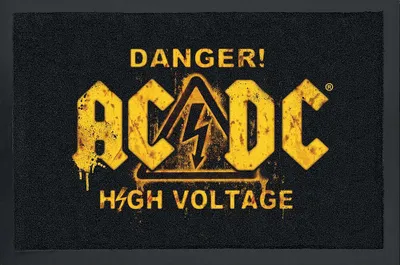 Produktbild von AC/DC Fußmatte Danger! - Fußmatten