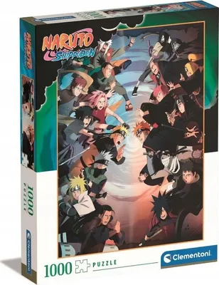 Puzzle 1000 pièces : Naruto Shippuden - Clementoni - Rue des Puzzles
