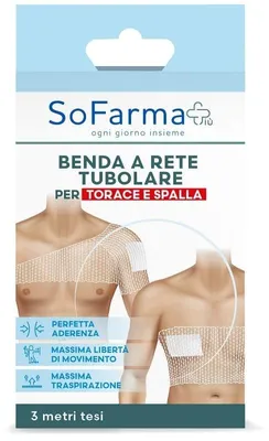 Imagen del producto de Vendaje tubular para tórax y hombros, marca Sofarmapiu, de 3 metros