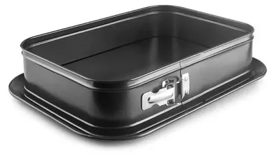 Produktbild von Ibili-Moka herausnehmbare Kuchenform, Stahl, 35x24x8,6 cm, schwarz