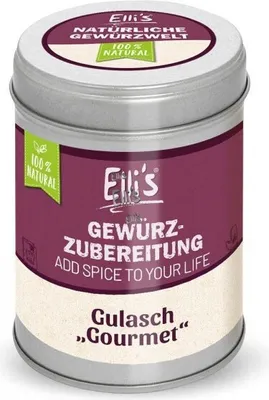 Produktbild von Gulasch Gewürzzubereitung 'Gourmet' - Ellis Gewürz