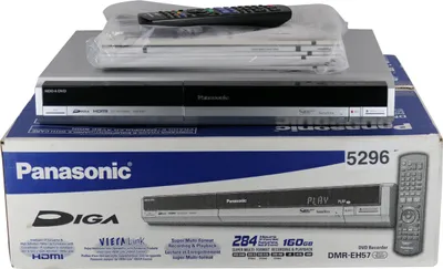 Produktbild von Panasonic DMR-EH57 - DVD & Harddisk recorder (160GB) (BOXED)