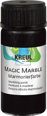 Produktbild von KREUL Magic Marble Marmorierfarbe Schwarz 20 ml