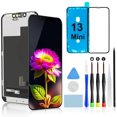 Immagine prodotto di Schermo LCD FHD da 5,4" per iPhone 13 Mini, con touchscreen e digitalizzatore, di ricambio