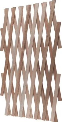 Produktbild von Holz Spalier ausziehbar, 60 cm breit, 180 cm hoch, unbehandelt, witterungsbeständig