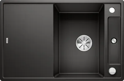Immagine prodotto di BLANCO AXIA III 45 S SILGRANIT nero
