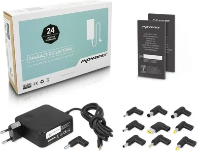 Immagine prodotto di Alimentatore USB-C 90W Universale + 10 spine per laptop