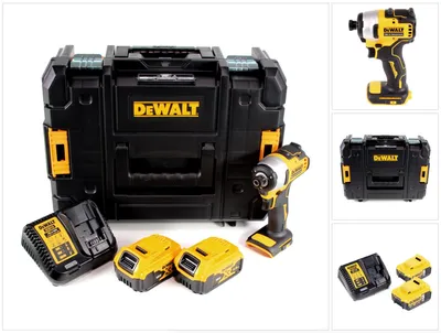 Produktbild von DeWalt DCF 809 P2T Akku Schlagschrauber 18 V Brushless Li-Ion in T-STAK Box + 2 x 5,0 Ah Akku + Ladegerät