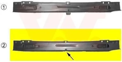 Produktbild von VAN WEZEL Querträger 3776682 Vorne für OPEL Corsa B Schrägheck (S93)