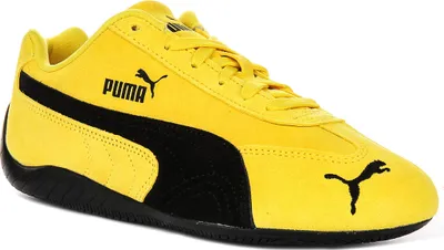 Produktbild von Puma Speedcat OG in Gelb Schwarz für Junior – 4.5 UK - 37.5 EU - 5.5 US / Yellow Black