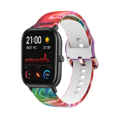 Produktbild von Strap-it Buntes Armband Xiaomi Amazfit GTS