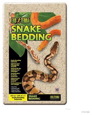 Productafbeelding van Exo Terra Slangenbedding natuurlijk substraat 8,8 L of 26,4L| biologisch afbreekbaar, stofvrij en absorberend 26,4 liter