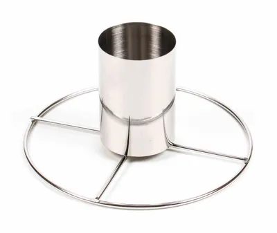 Produktbild von Hähnchenbräter aus Edelstahl für den Grill, hygienisch und giftfrei zum Beerbutt-Chicken