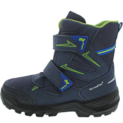 Produktbild von Lurchi Krispin Jungen Klettstiefel in Blau, Größe 31