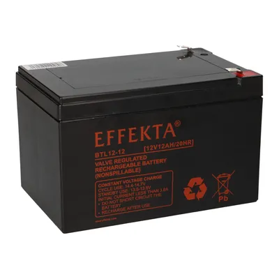 Immagine prodotto di Effekta BTL 12-12 Batteria al piombo AGM VRLA 12V 12Ah