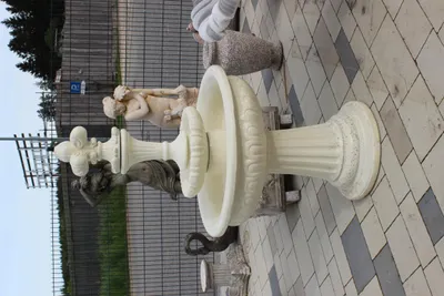 Produktbild von Fontäne Becken Zierbrunnen Springbrunnen Brunnen Stadt Teich Skulptur Sofort
