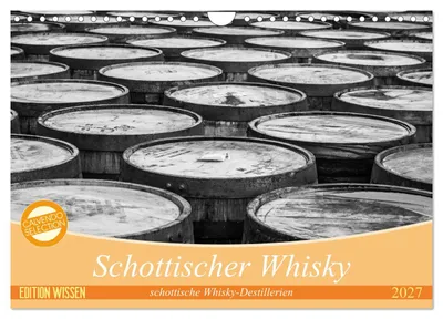 Produktbild von Schottischer Whisky (Wandkalender 2027 DIN A4 quer), CALVENDO Monatskalender