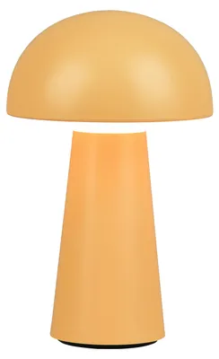 Obrázok produktu pre Reality Lennon LED stolová lampa 2W ⌀13,6cm Illuminate Yellow IP44 teplá biela Dotyková