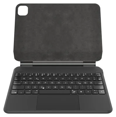 Produktbild von Belkin BBZ002de-V2, QWERTZ, Deutsch, Touchpad, Apple, iPad Pro 11" (M4), Schwarz