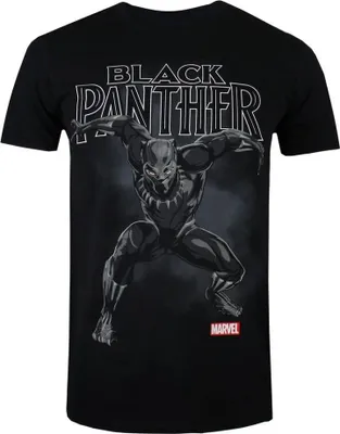Produktbild von Black Panther - "Strike" T-Shirt für Herren TV468 (L) (Schwarz)