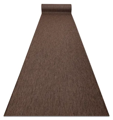 Produktbild von Läufer SISAL SION Melange flach gewebt braun 120cm braun 120x580 cm