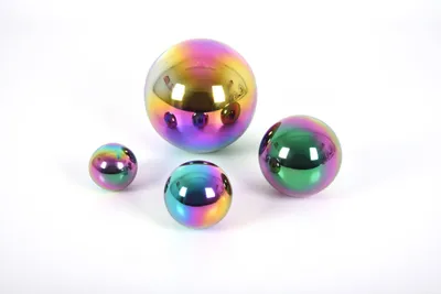 Zdjęcie produktu dla Tickit Sensory Reflective Colour Burst Balls, 0 lat(a), Stal nierdzewna, Stal nierdzewna