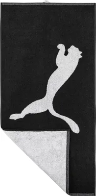 Produktbild von Puma TEAM Towel Large (70x140) PUMA BLACK-PUMA WHITE OSFA
