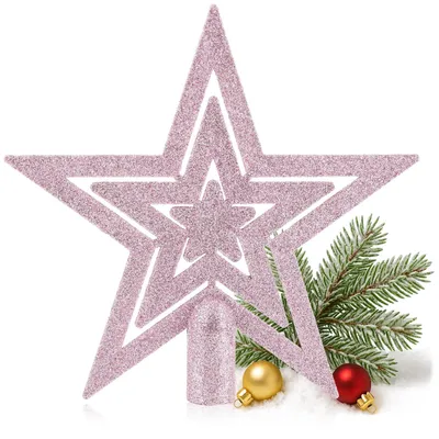 Immagine prodotto di Decorazione a forma di stella per la cima dell'albero di Natale
