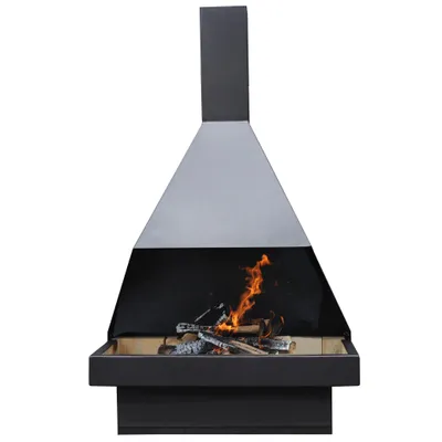 Image de Cheminée de jardin avec fonction barbecue KG2