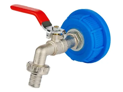 Produktbild von Nakrętka 51 mm mit rotem 1/2" Auslauf