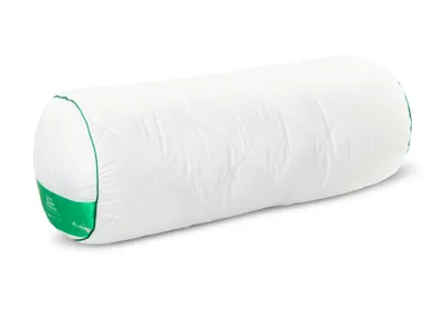 Produktbild von Nackenrolle Nackenkissen mit Reißverschluss Reisekissen Baumwolle 15x45cm oder 20x60 cm Supersoft Relaxkissen Kuschelkissen weiß rosa ecru waschbar bei 60 Grad (weiß, 15 x 45 cm)