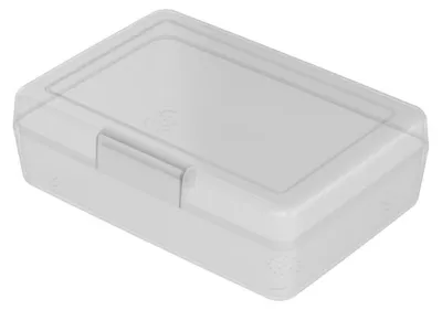 Produktbild von Vorratsdose "Lunch-Box" –  Brotdose Kinder aus BPA-freiem Kunststoff, ideal für Schule und Arbeit, langlebige Lunchbox  Germany - Transparent-milchig