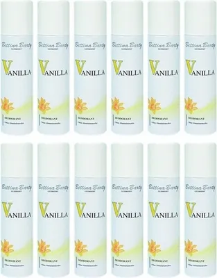 Produktbild von Bettina Barty Vanilla Deodorant Spray 12 x 150 ml Sparset