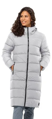 Produktbild von Jack Wolfskin Damen Frozen Palace Coat W Daunenmantel, Phantom, M EU