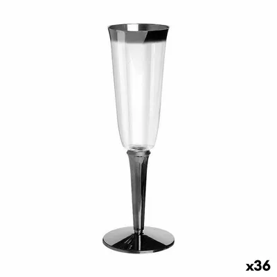 Obrázek produktu pro Sada opakovaně použitelného šampaňského algon silver 3 kusy 180 ml (36 kusů)