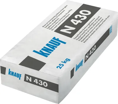 A bag of Knauf N430 floor leveling compound.