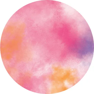 Produktbild von Laternenzuschnitt Transparentpapier Nebel pink, 24 Stück, Ø 17,5 cm