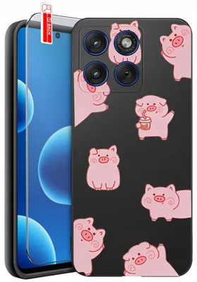 Obrázek produktu pro Pouzdro pro Motorola Edge 70 | Designy | Matné silikonové pouzdro + sklo 9H