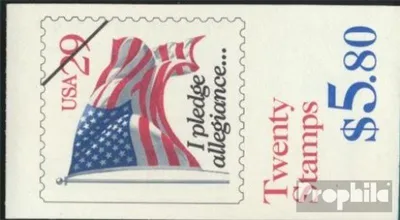 Produktbild von Briefmarken USA 1993 Mi MH0-161 (kompl.Ausg.) postfrisch Flagge
