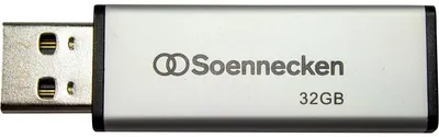 Obrázok produktu pre Soennecken USB kľúč 71614 2.0 32GB čierny/strieborný