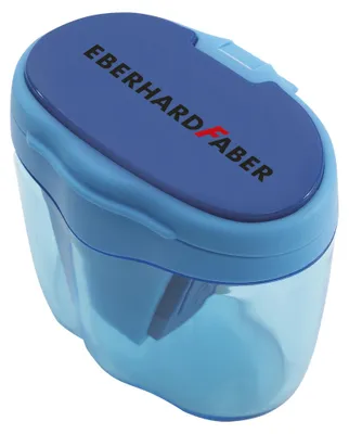 Immagine prodotto di EBERHARD FABER 585149 EBERHARD FABER temperino triplo COLORI, blu
