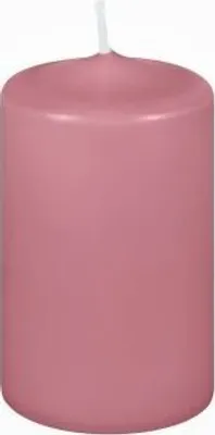 Produktbild von Premium Stumpenkerzen Staubrosa 100 x 60 mm, 1 Stück