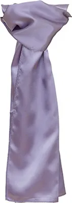 Immagine prodotto di Sciarpa di raso da donna - Colore: Lilla - Dimensioni: 120 x 25cm