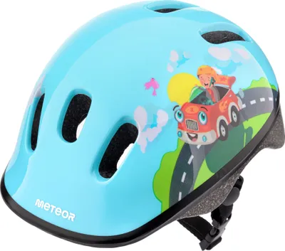 Zdjęcie produktu dla KASK ROWEROWY METEOR KS06 XS 44-48cm firefighter