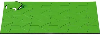 Produktbild von Magnetische Symbole Pfeil 22,5x12mm VE=20 Stück hellgrün